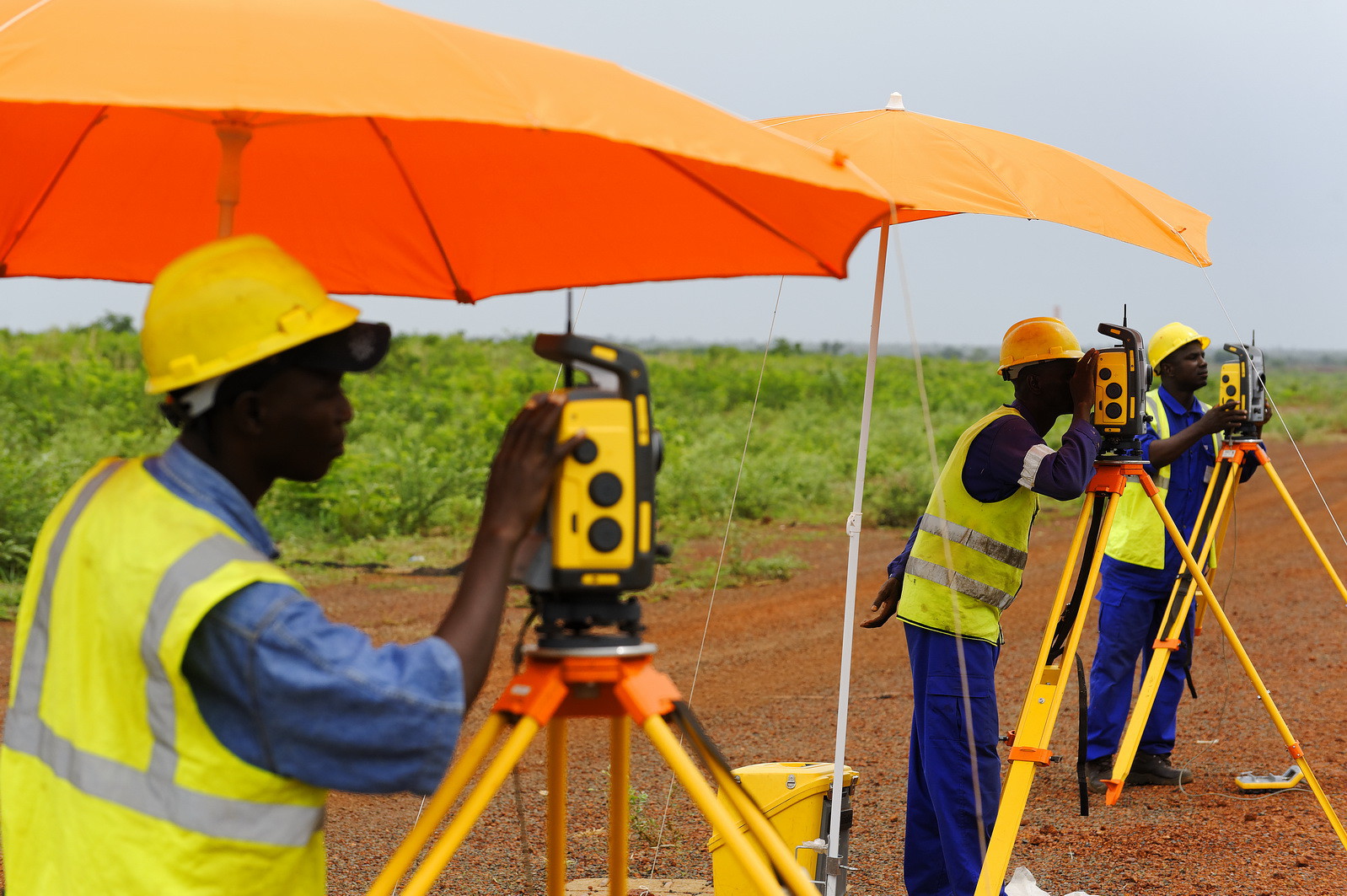 Chantier de génie civil et BTP en Afrique, secteur en pleine modernisation
