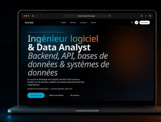 SHAMSI Digital Mali — Conseil informatique, logiciels et data