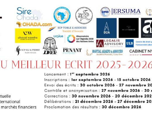 Concours prix du meilleur écrit 2025-2026 – Édition feu Fatou SECK DIALLO