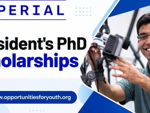 BOURSE DE DOCTORAT | PRESIDENT’S PhD SCHOLARSHIPS 2027-2028 – ROYAUME-UNI