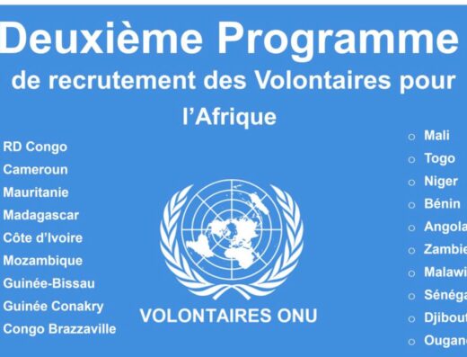 Deuxième Programme de recrutement des Volontaires pour l’Afrique