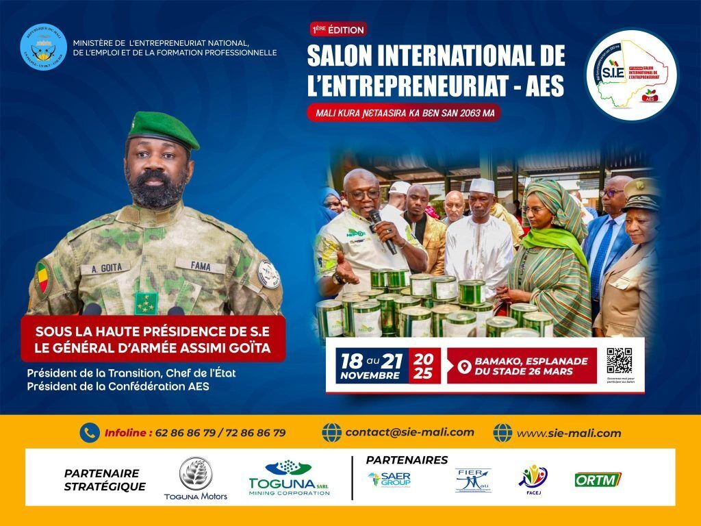 Salon international de l'entrepreneuriat à Bamako, visiteurs et exposants